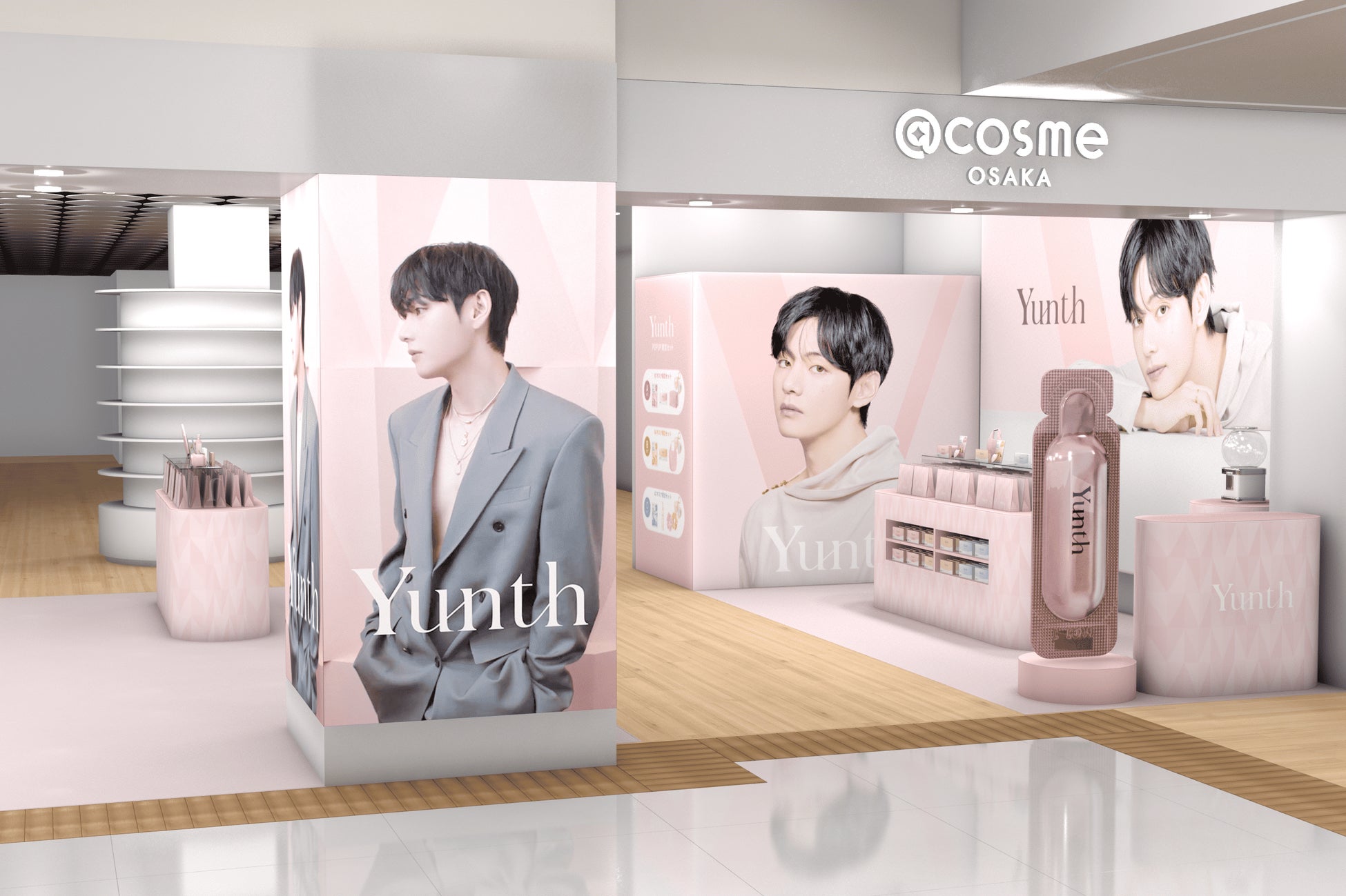 東京で大反響のポップアップが大阪初開催 Yunthポップアップストア in @cosme OSAKA 4月8日から開催
