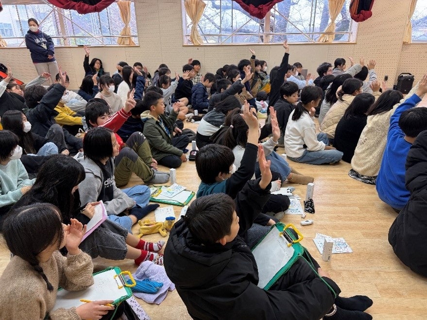 ファンケルが洋光台第一小学校の6年生76人に「キッズスキンケア講座」を開催