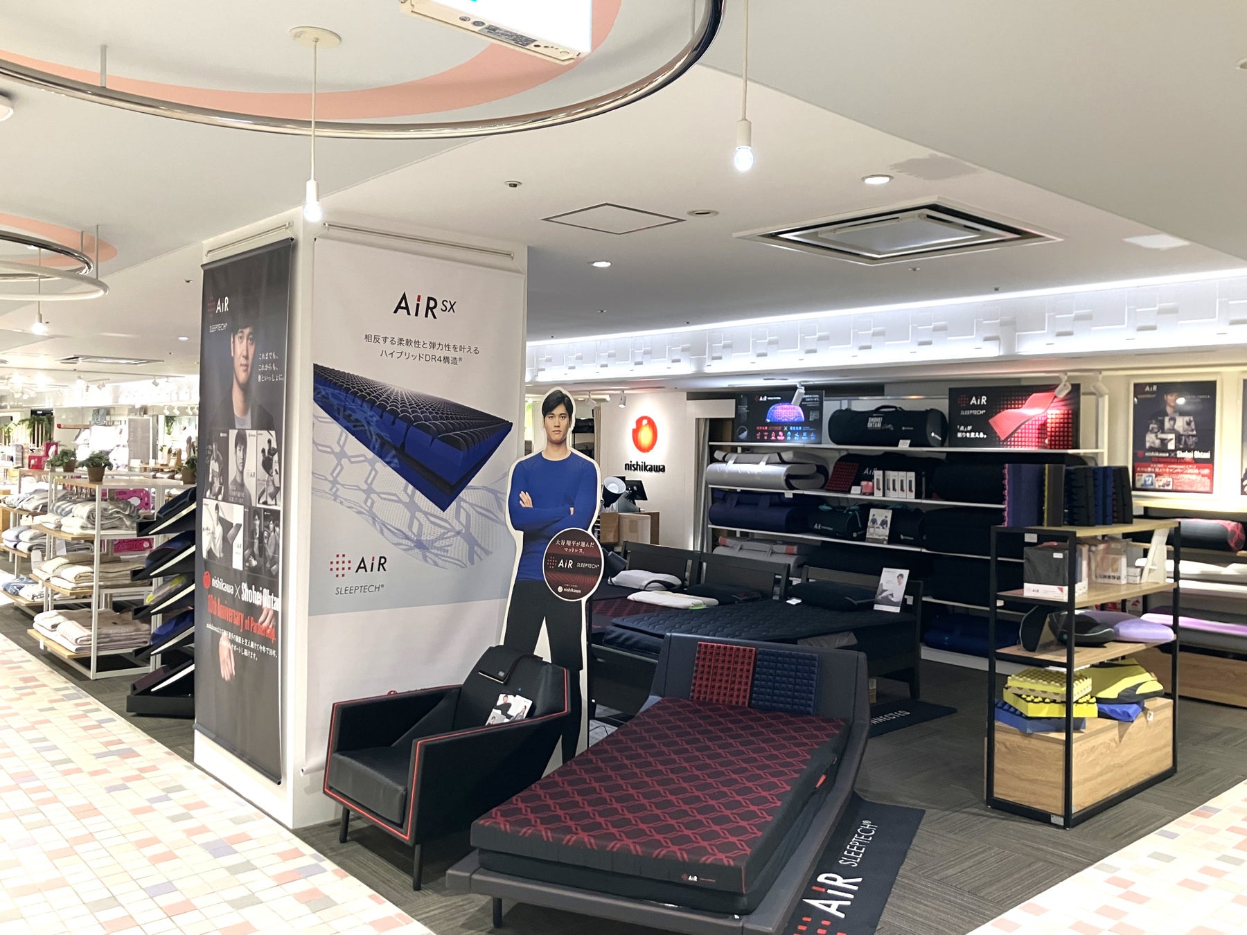 nishikawaの品質を体感できる体験型店舗nishikawaショップ　福岡三越店が3月27日（金） に リフレッシュオープン！