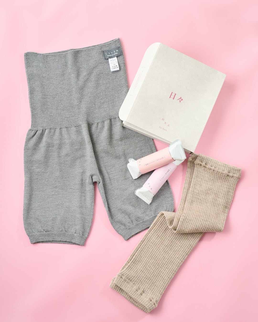 【くらしきぬとHAA】倉敷発くらしきぬと別府発HAAが初コラボ。心と体を温める養生セットを3月27日(金)より発売。