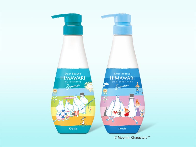 「ディアボーテ HIMAWARI」から「ムーミン サマー」と「ムーミン マグノリア」～「ムーミン」コラボで初夏のヘアケアがもっと楽しくなる２種を数量限定発売！～