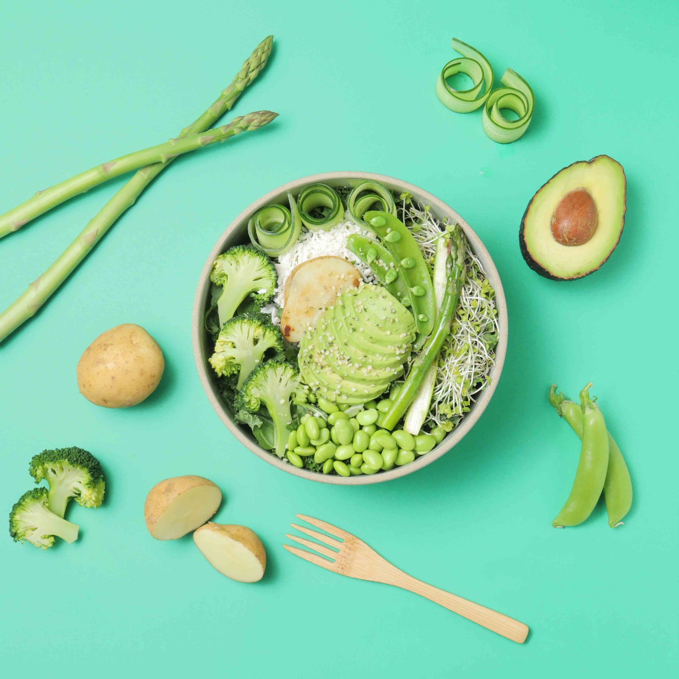 《THE_B期間限定》春野菜を贅沢に味わう、グリーンのごちそう。 “満足感×ヘルシー”を叶えるサラダボウル『GREEN GARDEN BOWL (グリーンガーデンボウル)』が新登場！