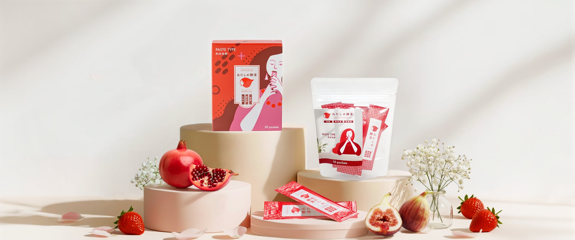 天神開業90周年の岩田屋本店「定番コレクション」に、”食べるフェムケア”登場。福岡発『わたしの酵活』が初出店。