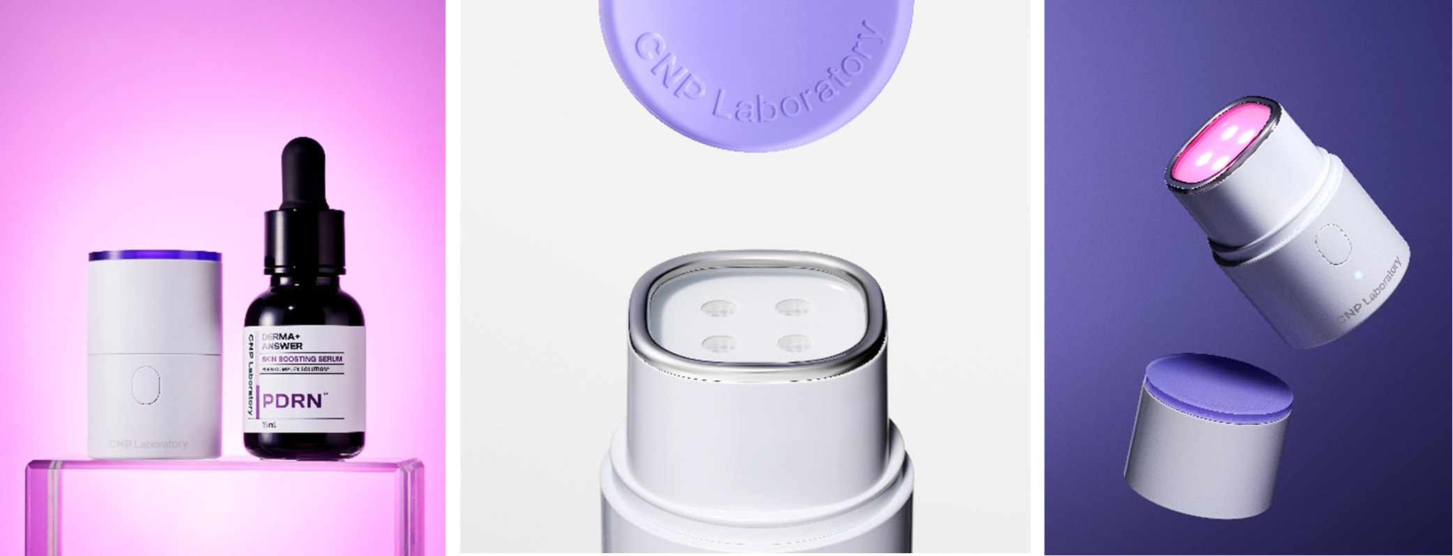 ダーマコスメブランド「CNP Laboratory」から初の美顔器「CNP T ブースター ショット」が4月18日（土）日本上陸