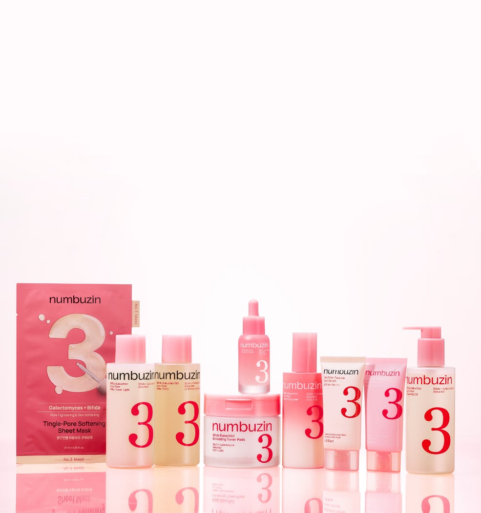 韓国スキンケアブランド『numbuzin(ナンバーズイン)』から毛穴の目立ちに着目したなめらかな肌印象へ導く「3番 ライン」がリニューアル発売
