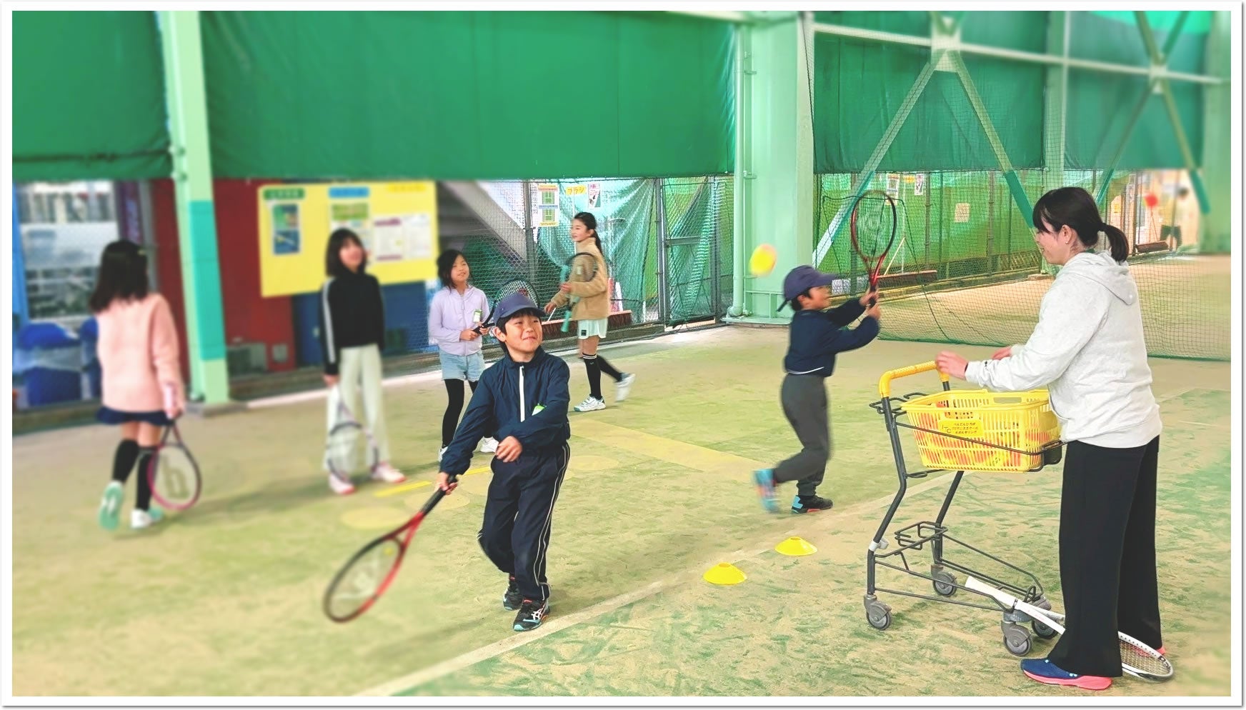 「殻を打ち破る」2日間春休みジュニアテニスキャンプ2026を開催