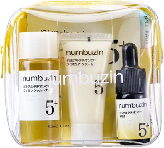韓国スキンケアブランド『numbuzin(ナンバーズイン)』から人気商品をミニサイズでお試しできる「5番 トライアルキット」と「9番 トライアルキット」がオフライン販売を開始
