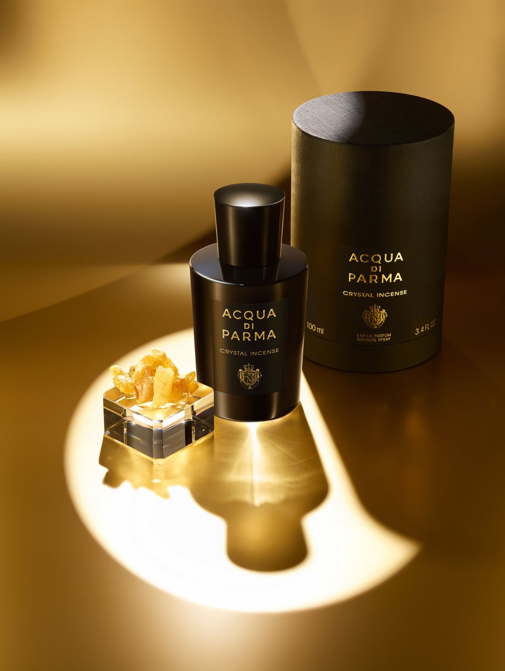 アクア ディ パルマからきらめく光と濃密な影が出会う香り「クリスタル インセンス」をHANKYU BEAUTY FRAGRANCE FESTIVAL 2026にて数量限定発売