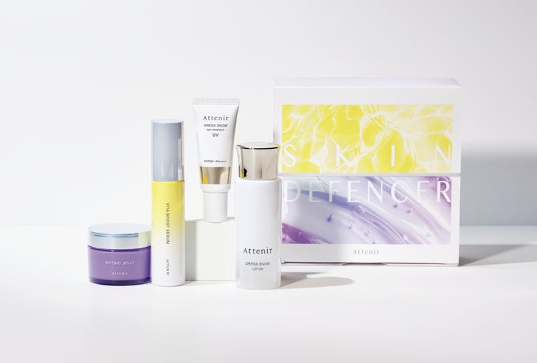 「朝のビタミンC*¹」と「夜のレチノール*²」で仕込むひんやり透明感あるハリ肌へ。「サマーコフレ スキンディフェンサー」2026年6月15日(月) 数量限定発売
