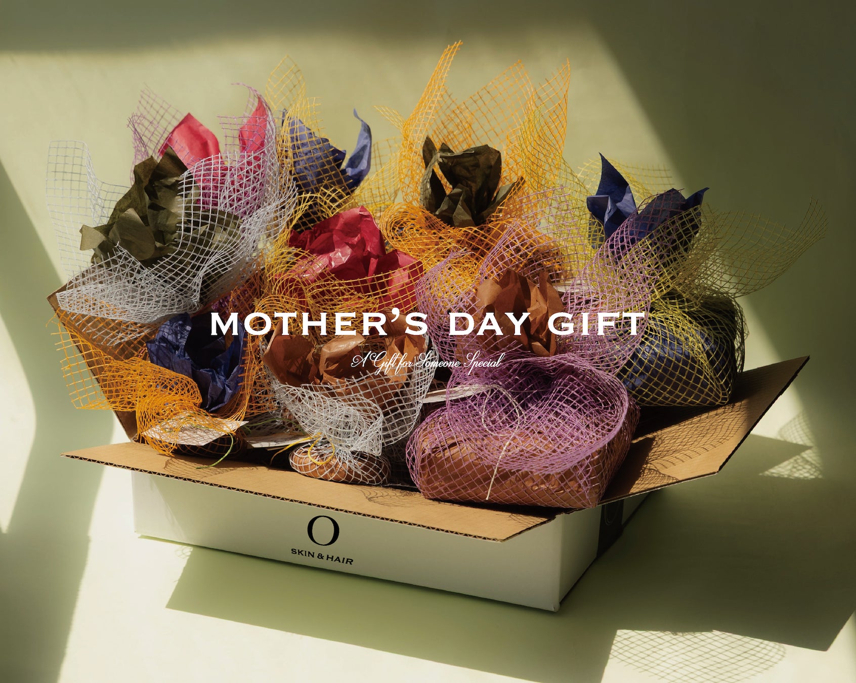 【O SKIN & HAIR】- Mother’s Day Gift – 4月24日(金)より公式オンラインストア、STAY FLOWER(中目黒)にて数量限定発売いたします。
