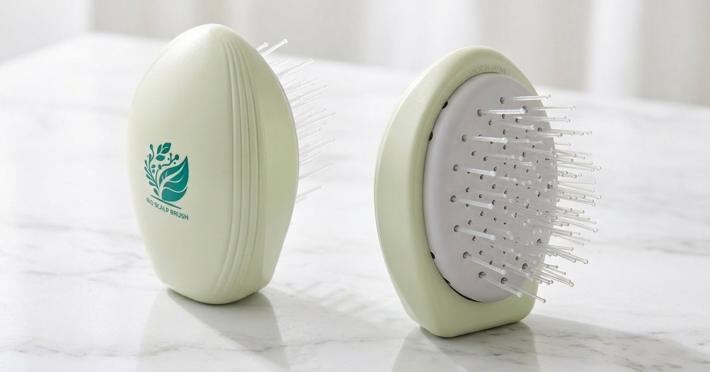 創業約80年の老舗ブラシメーカーが挑むサステナブルな未来。　木とトウゴマから生まれた「バイオスカルプブラシ」新登場