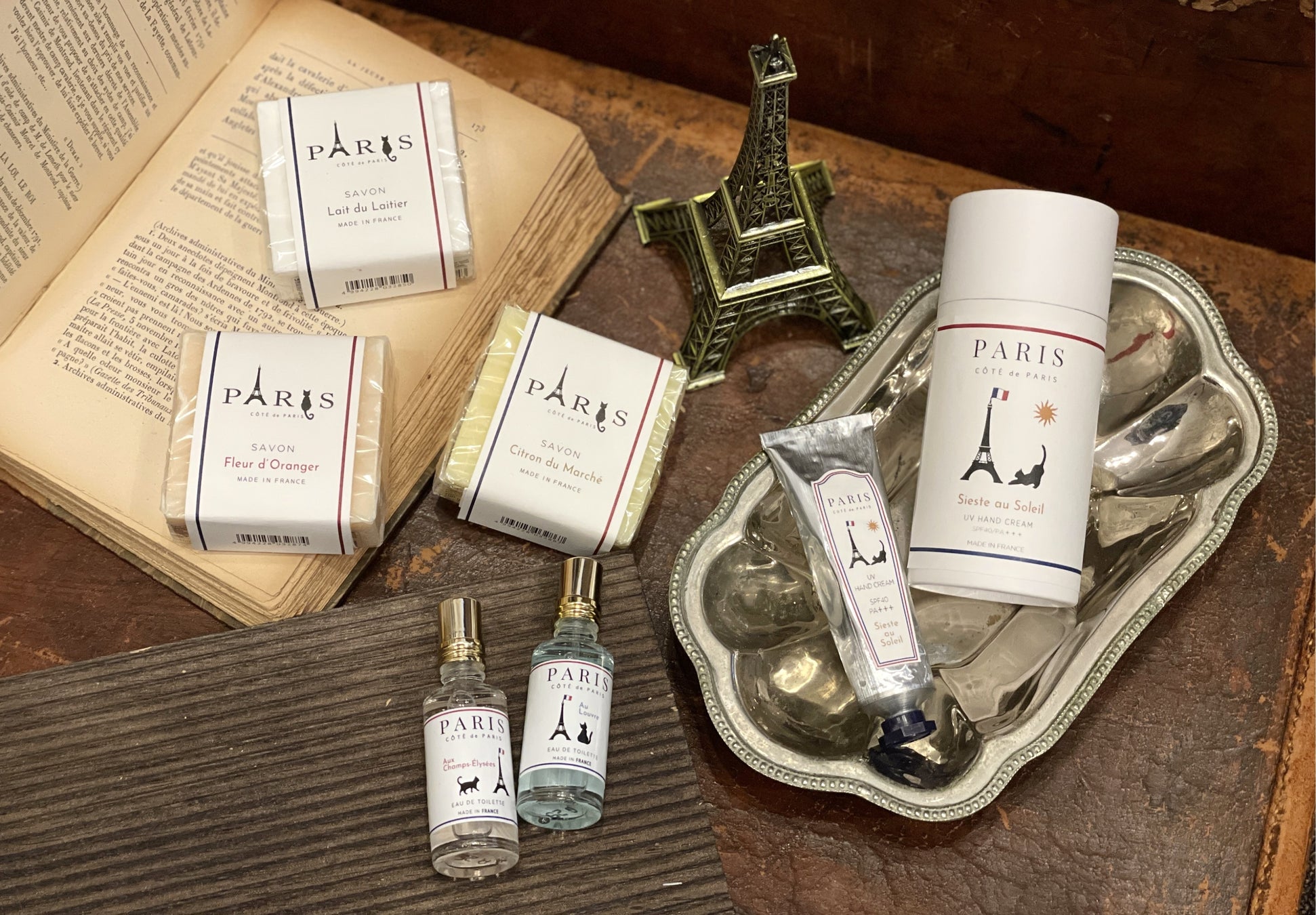 【新登場】フランス発EFFIEオリジナルブランド「CÔTÉ de PARIS（コテ ドゥ パリ）」一匹のネコがパリの片隅で出会った香りのコレクション