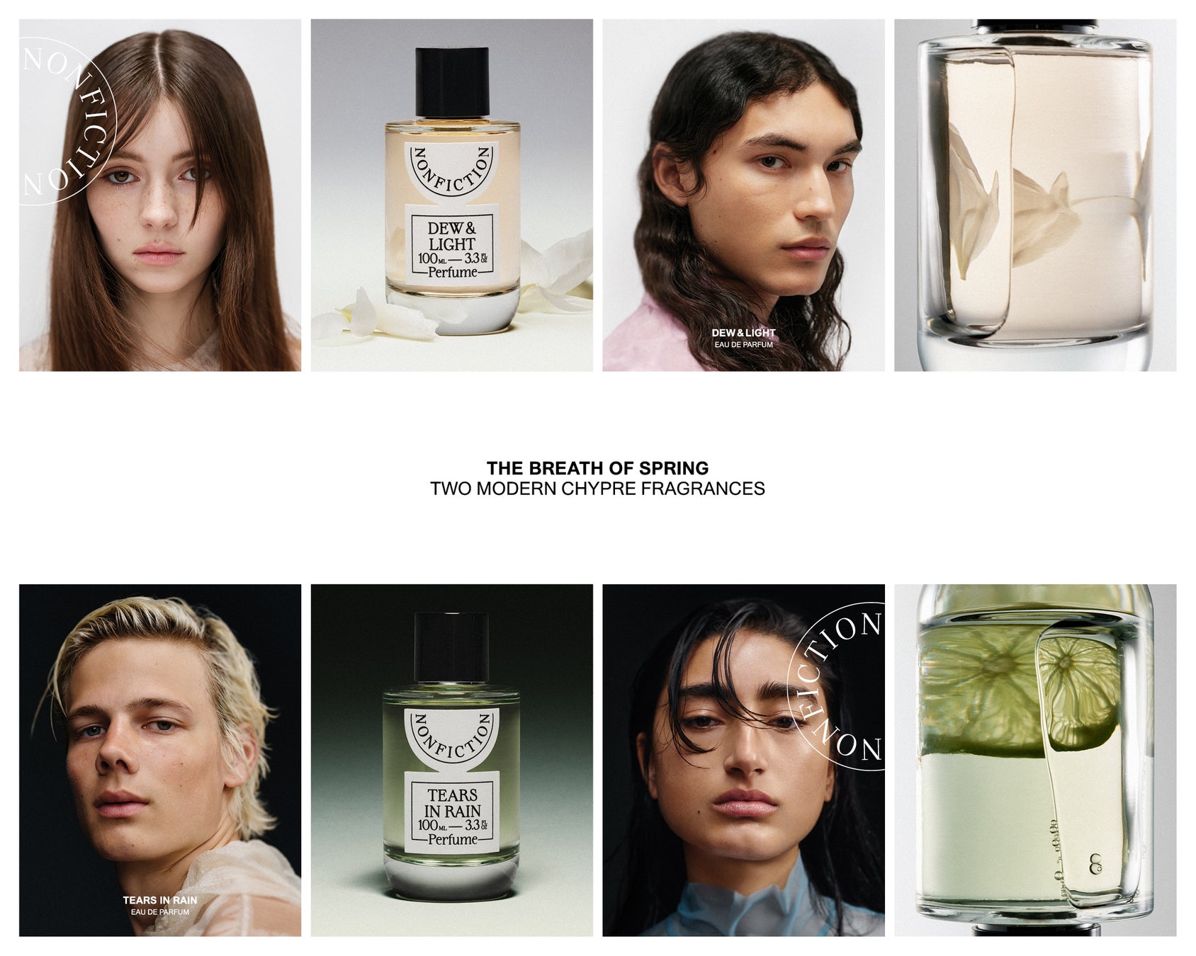 NONFICTIONから春の息吹を感じる2種のモダン・シプレ・フレグランスが誕生