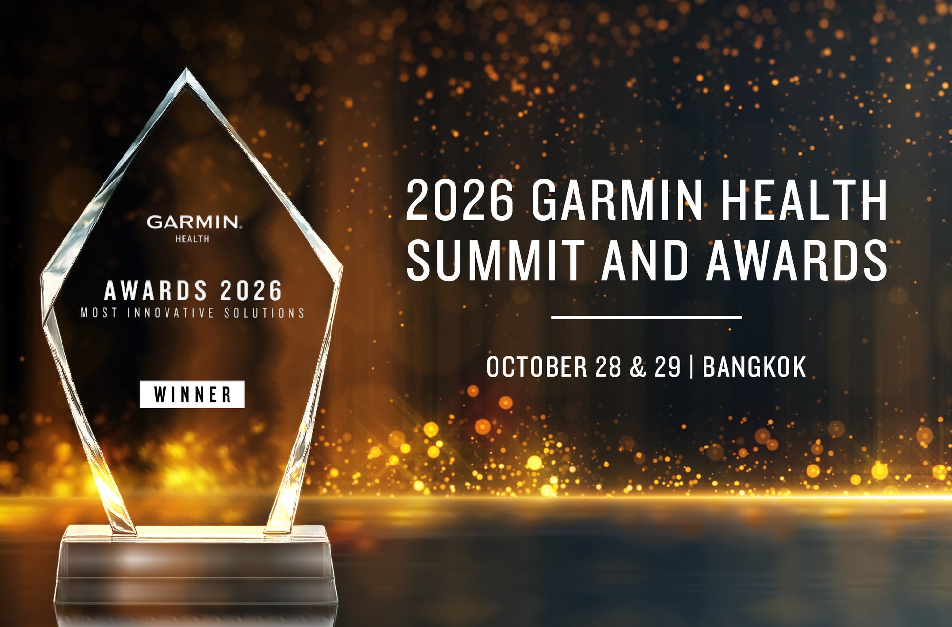 Garminデバイスをウェルネスプログラムに活用した革新的ソリューションを表彰する「Garmin Health Awards 2026」のエントリー受付開始