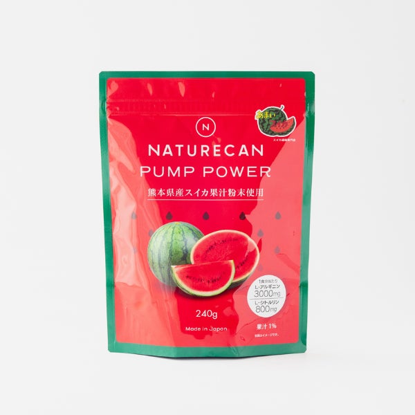 熊本県産すいか使用のプレワークアウト登場、「PUMP POWER スイカ味」発売＆抽選で高級スイカが当たるキャンペーン実施！