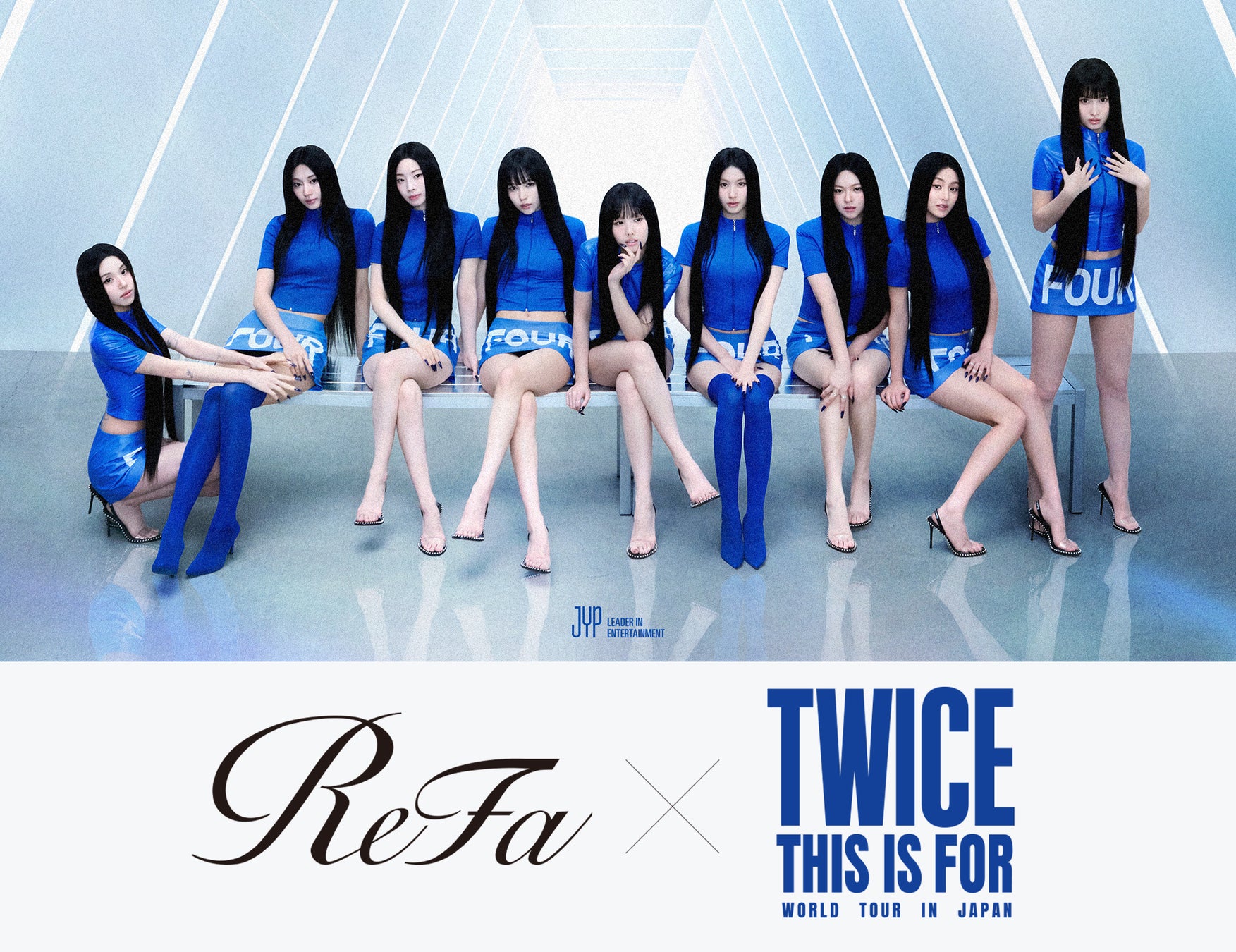 TWICE ＜THIS IS FOR＞ WORLD TOUR IN JAPANにReFaが協賛　​MUFG STADIUM（国立競技場）公演に特設ブースを出展