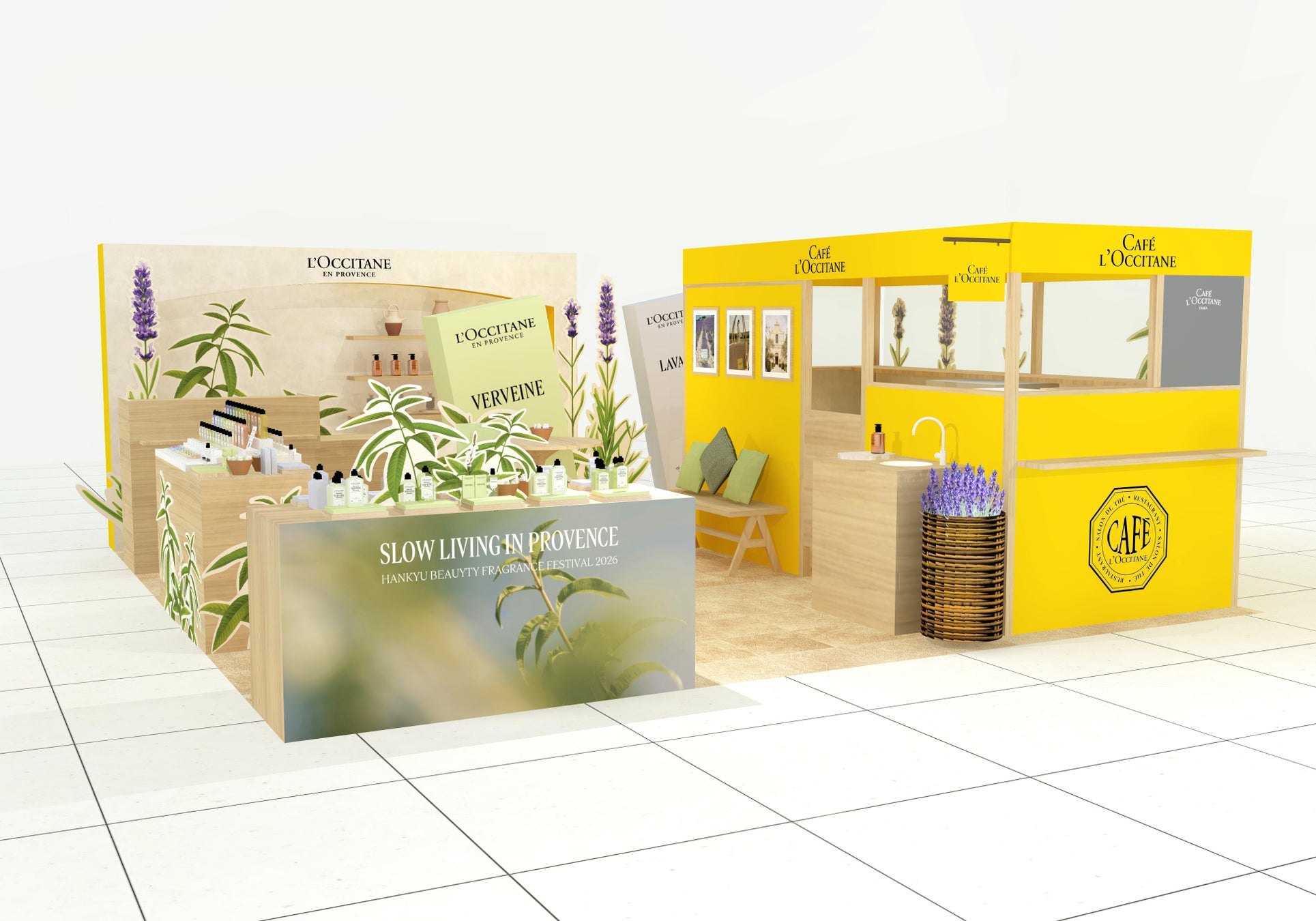 「HANKYU BEAUTY FRAGRANCE FESTIVAL 2026」に出店。関西初上陸「ロクシタンカフェ」や夏フレグランス先行発売も。