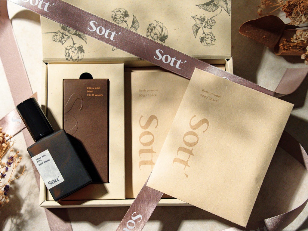 ウェルネスケアブランド「Sott」、ギフトボックスおよびギフトセットの展開を開始