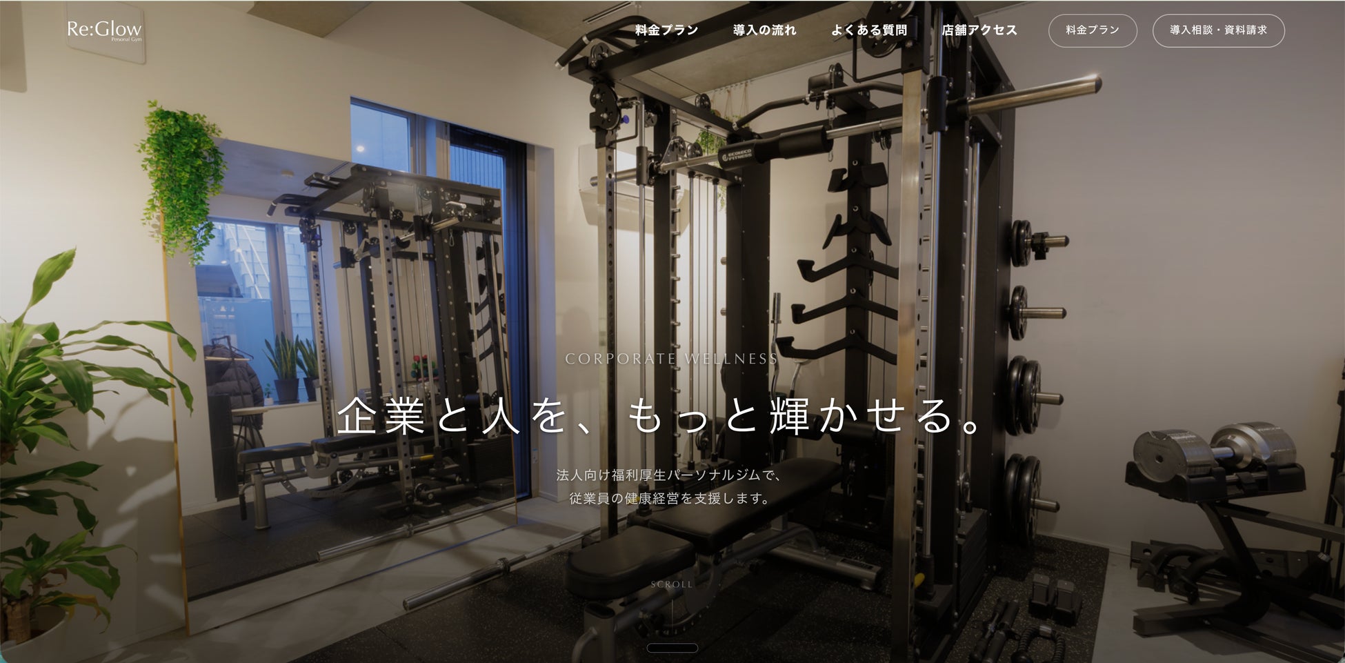 【Re:Glow パーソナルジム】三鷹・調布の地元企業向け「法人福利厚生プラン強化キャンペーン」を開始 ─ 各店舗先着3社限定で初月半額