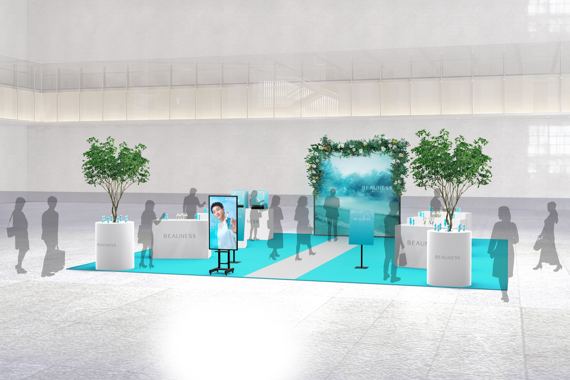 温泉すこやかスキンケアを体験できる「ＢＥＡＵＮＥＳＳ ＬＯＵＮＧＥ　ビューネラウンジ」ＫＩＴＴＥ名古屋にて2日間限定で開催