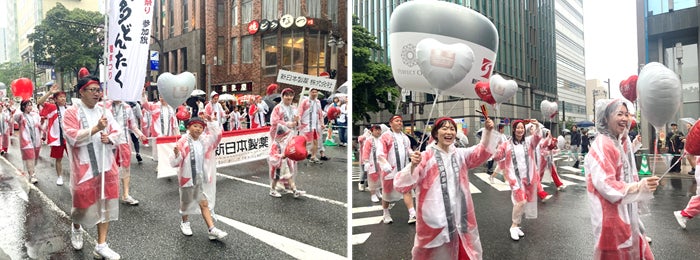 新日本製薬どんたく隊、笑顔で完走！116名が紡いだ「感謝」のパレード～「第65回博多どんたく港まつり」に出場しました～