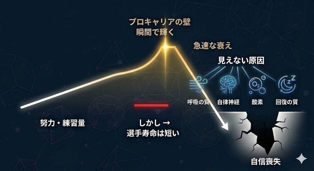なぜ——プロアスリートの選手寿命は短いのか。──睡眠中の体内環境に関する調査プロジェクトを開始