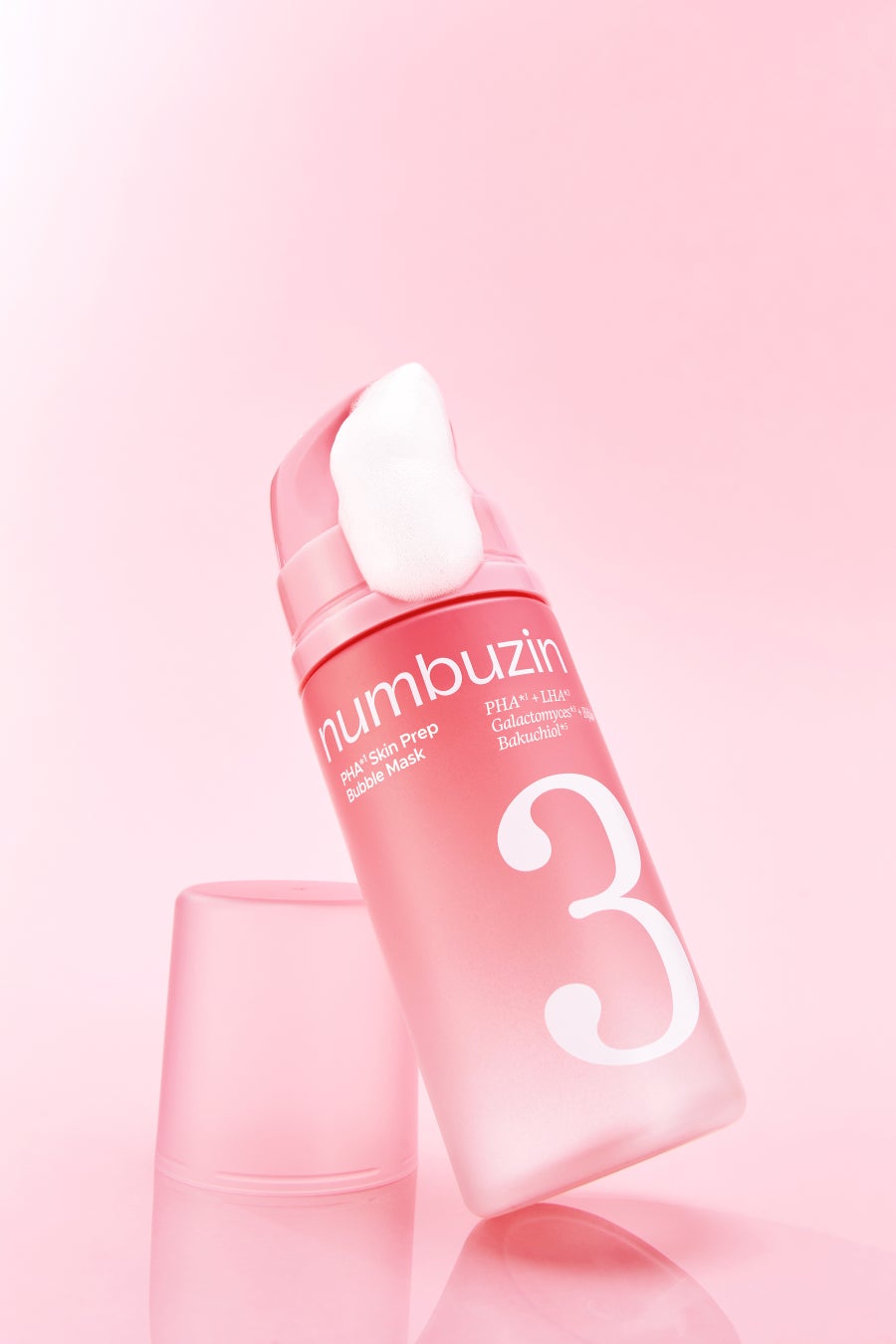 韓国スキンケアブランド『numbuzin（ナンバーズイン）』から、たった“10秒”でメイクノリの良い肌へ導く「3番 バブルパック」が新発売