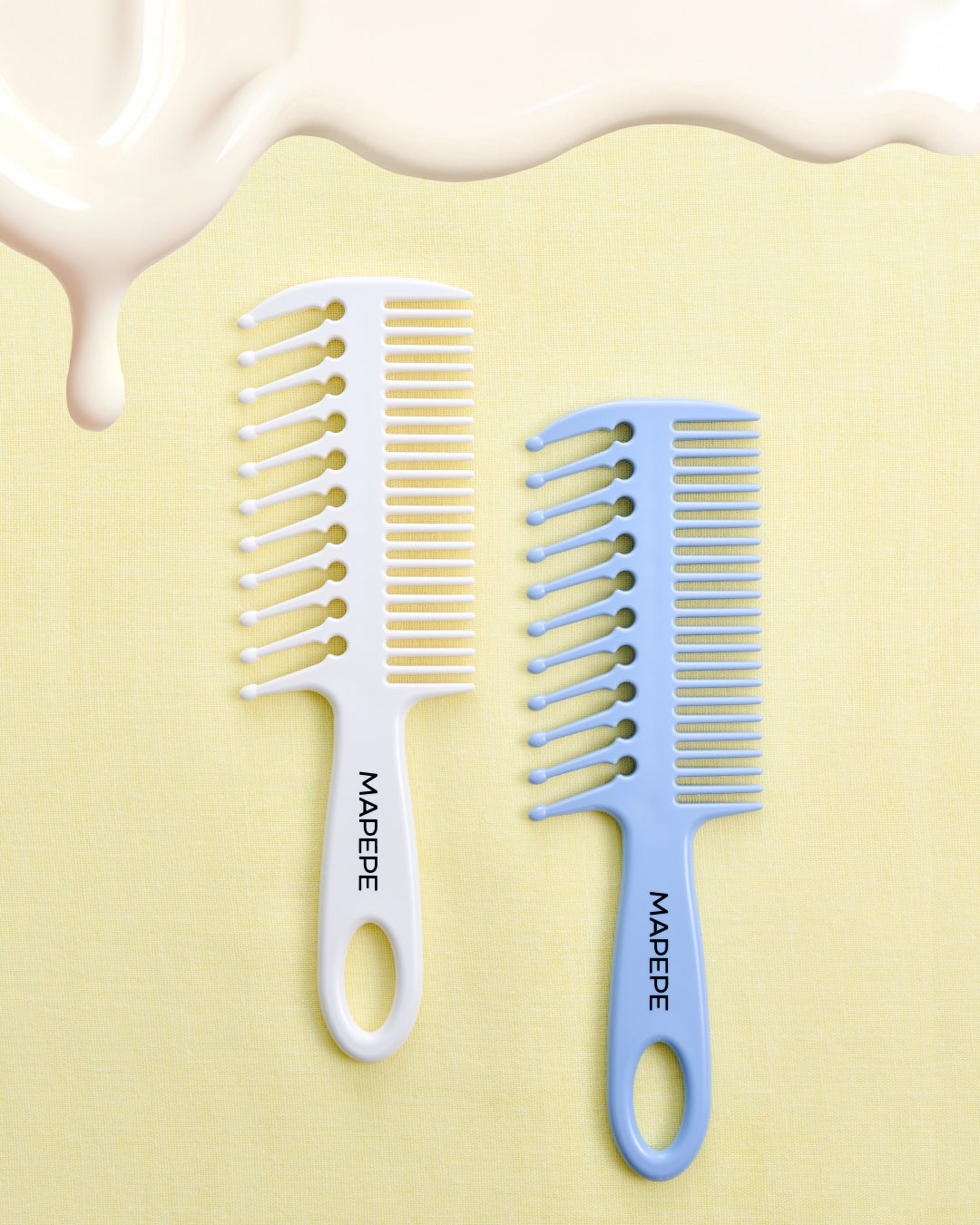 【マペペ】本日発売！トリートメントを髪にじんわり、溶け込むようになじませる。２STEPで使う「トリートメルトコーム」6月18日新発売。
