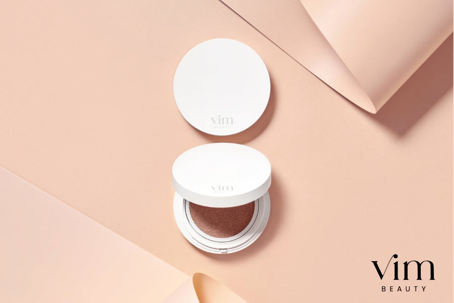 ＜vim BEAUTY＞仕上がりとキープ力で支持！クッションファンデ「effect like finish cushion foundation」に血色感を演出するミディアムピンクベージュカラーが登場