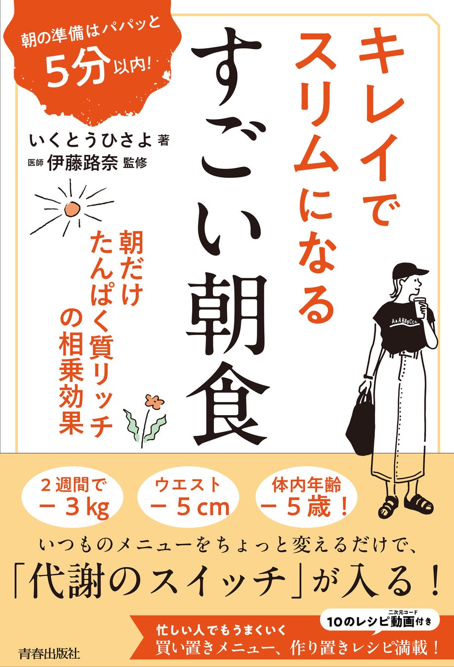 発売前から51媒体掲載！1000人以上を指導したダイエットコーチ・いくとうひさよ著『すごい朝食』が6月24日発売