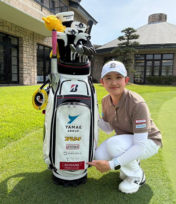コナミスポーツがプロゴルファー加藤麗奈選手とサポート契約を締結