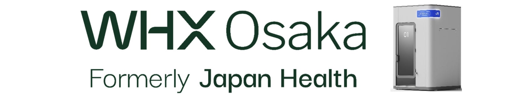 「カラダ測定ポッド」、日本の先端医療技術とサービスを世界に発信する国際展示会・カンファレンス「WHX Osaka」へ出展