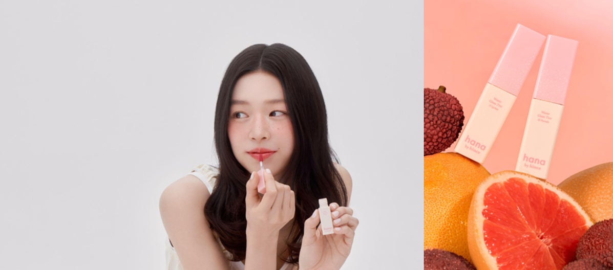 ファミリーマート限定「hana by hince」トレンド感満載のウォーターグラスティント新色2色を7月10日（金）から発売！