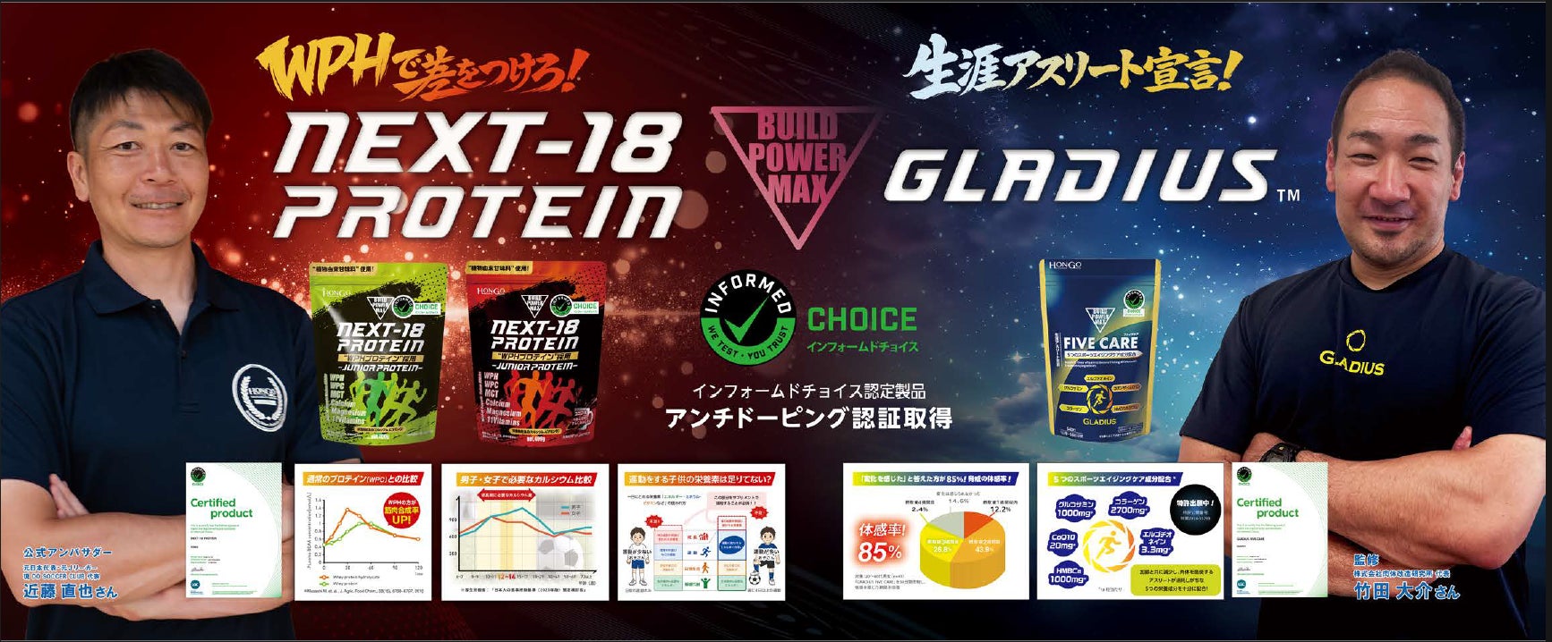 ジュニアは“吸収効率”、大人は“競技継続”へスポーツ栄養の常識をアップデートする2軸プロダクトをSPORTEC 2026で初公開
