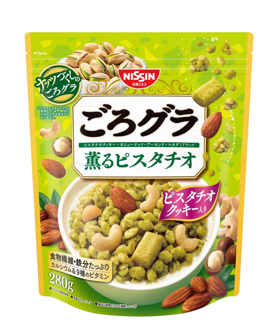 ときめくおいしさ！人気の “ピスタチオ味” が 「ごろグラ」 に季節限定で登場！「ごろグラ 薫るピスタチオ」 を2026年8月3日（月）に新発売