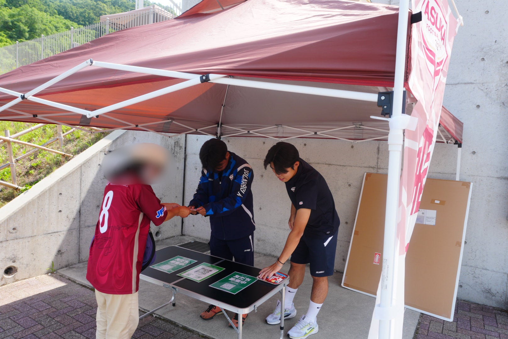 塩分補給サプリ「RED-Q」を昌子源選手サッカー教室で無償提供