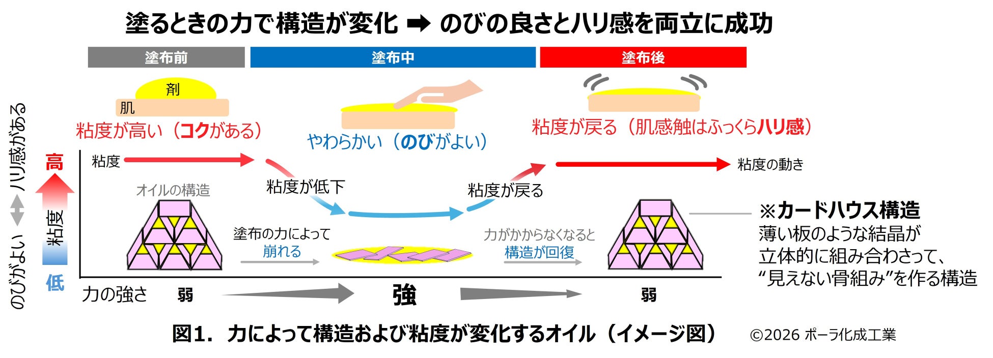 アイクリームのための新しい化粧膜設計