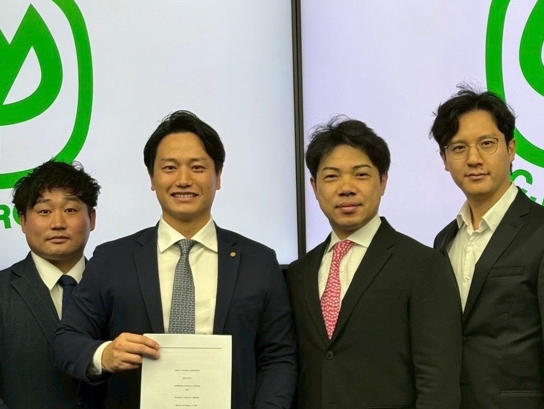シャリオン、タイのCPグループの子会社INGENS GLOBUS Co., Ltd. と資本提携および合弁会社設立に関する調印式を実施
