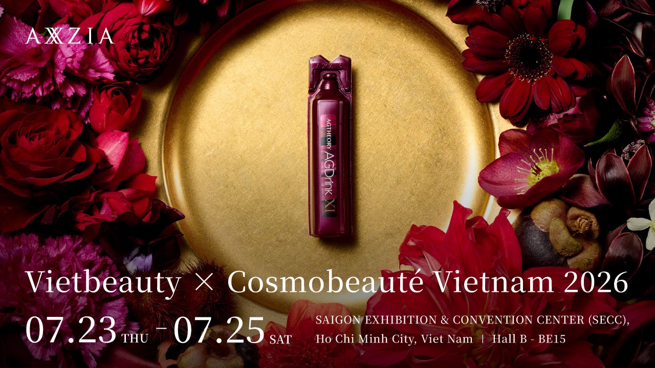 アクシージア、ベトナム最大規模の国際美容展示会「Vietbeauty x Cosmobeauté Vietnam 2026」に初出展