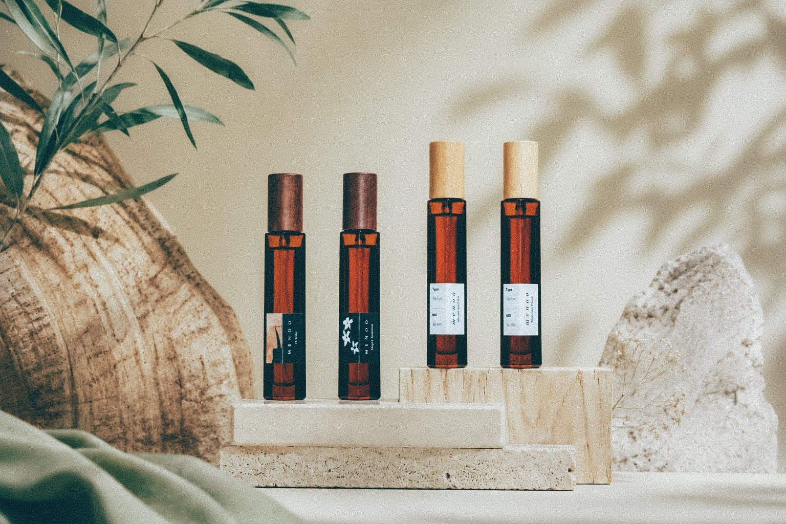 【新商品】福岡糸島発・香りのブランド「menoo(メノー)」、初の香水「メノーパルファン」全4種を7月10日発売。記念して8/7〜9に表参道で初の関東POP UPを開催
