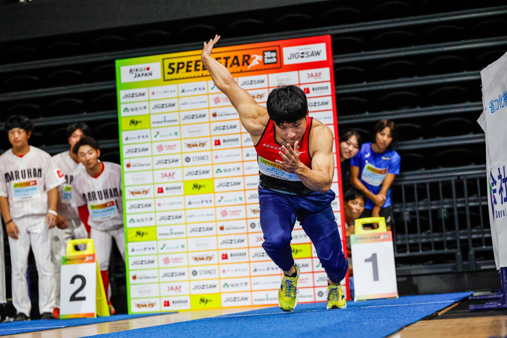 478人がダッシュ！東北を熱くするSPEEDSTAR30mダッシュチャレンジ、ゼビオアリーナ仙台で実施