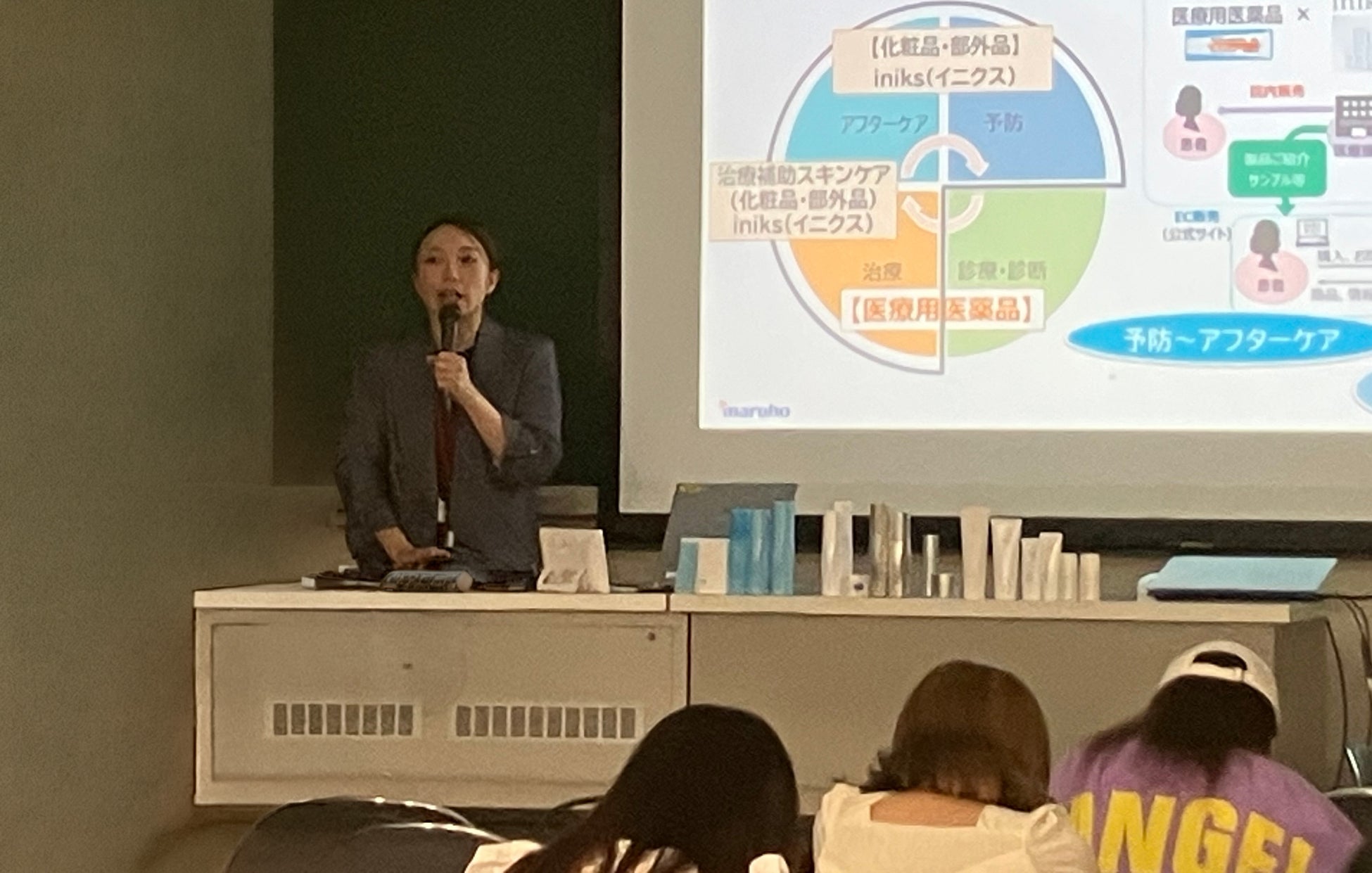 マルホ、大阪樟蔭女子大学の授業に講師として登壇