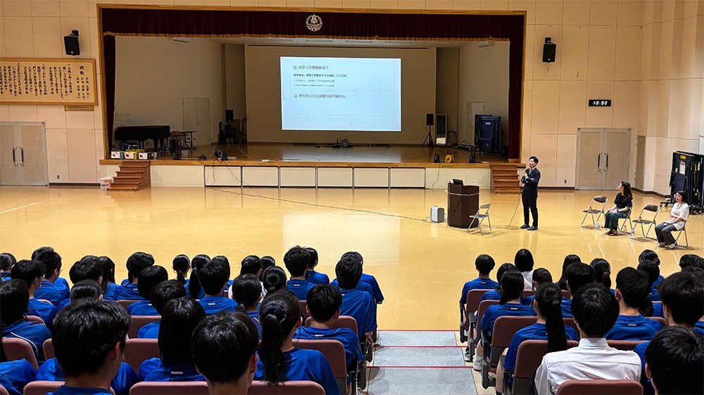 株式会社サリバテック、山形県立致道館高等学校の「キャリアプログラム」に登壇