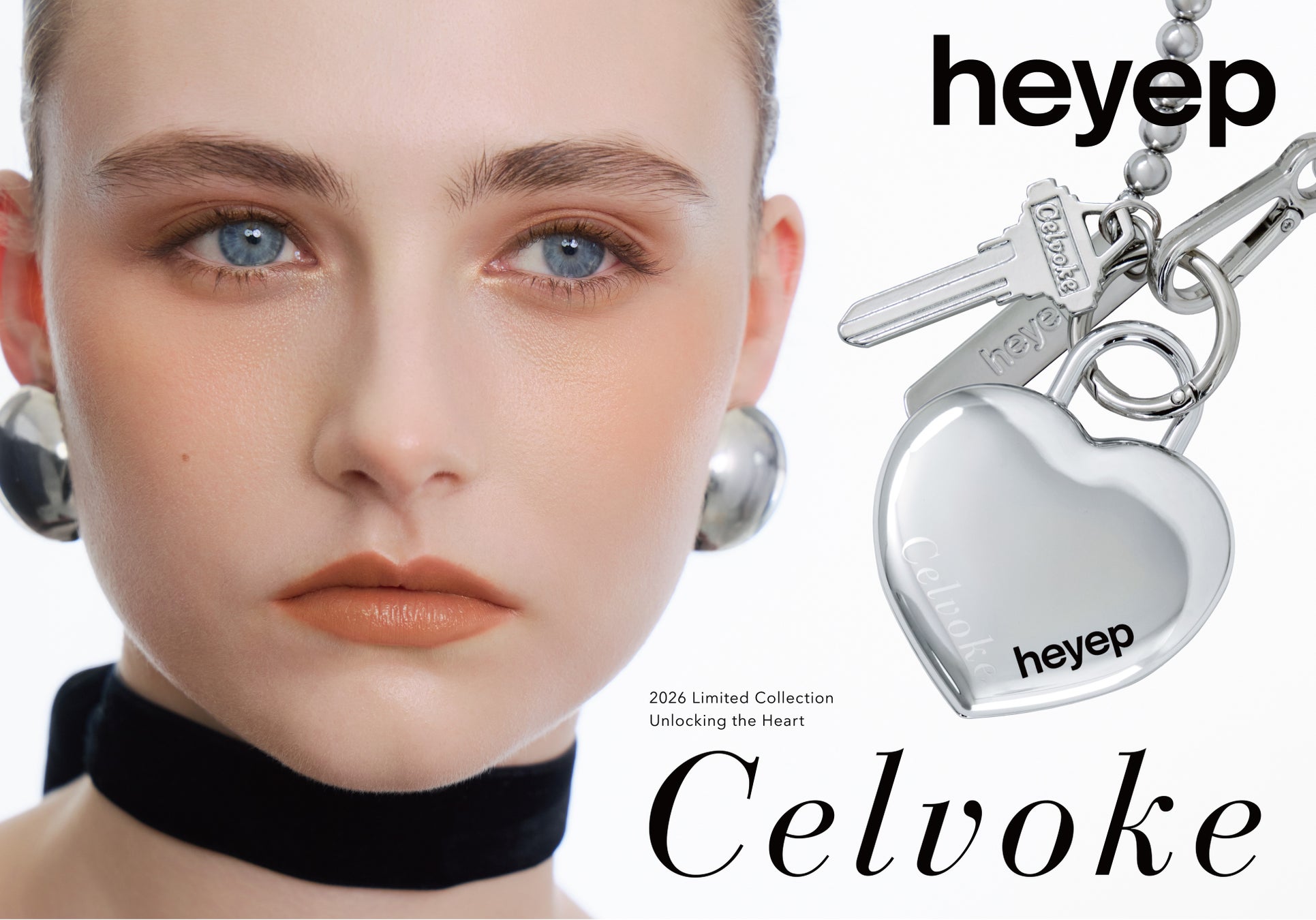 【Celvoke（セルヴォーク）】韓国と日本の感覚を融合させ自由な表現で展開するヘアアクセサリーブランド〈heyep〉との特別なホリデーコレクションが登場〈2026年10月15日全国発売〉