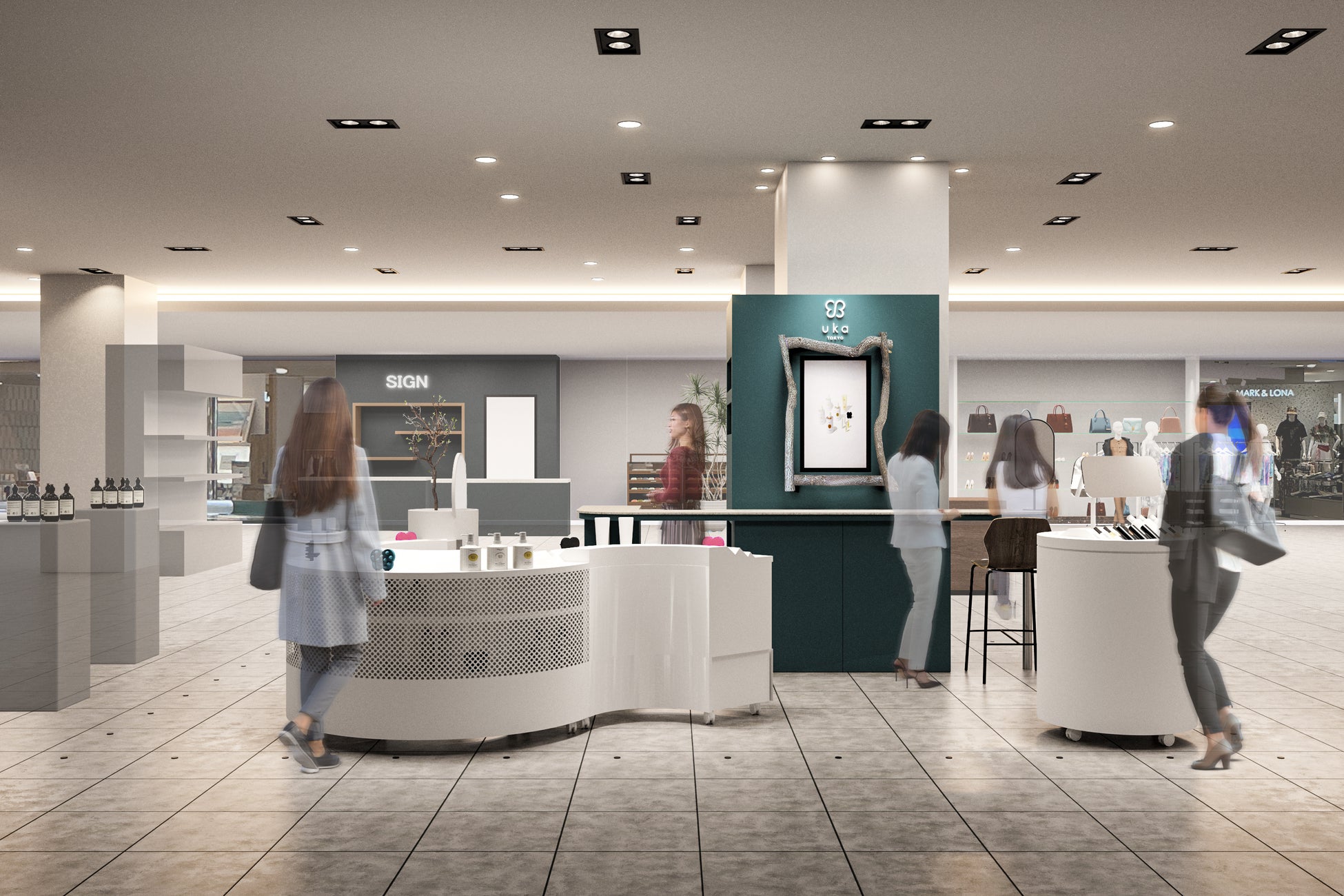 9月14日(月)阪急うめだ本店に、uka store Hankyu Umeda がオープン