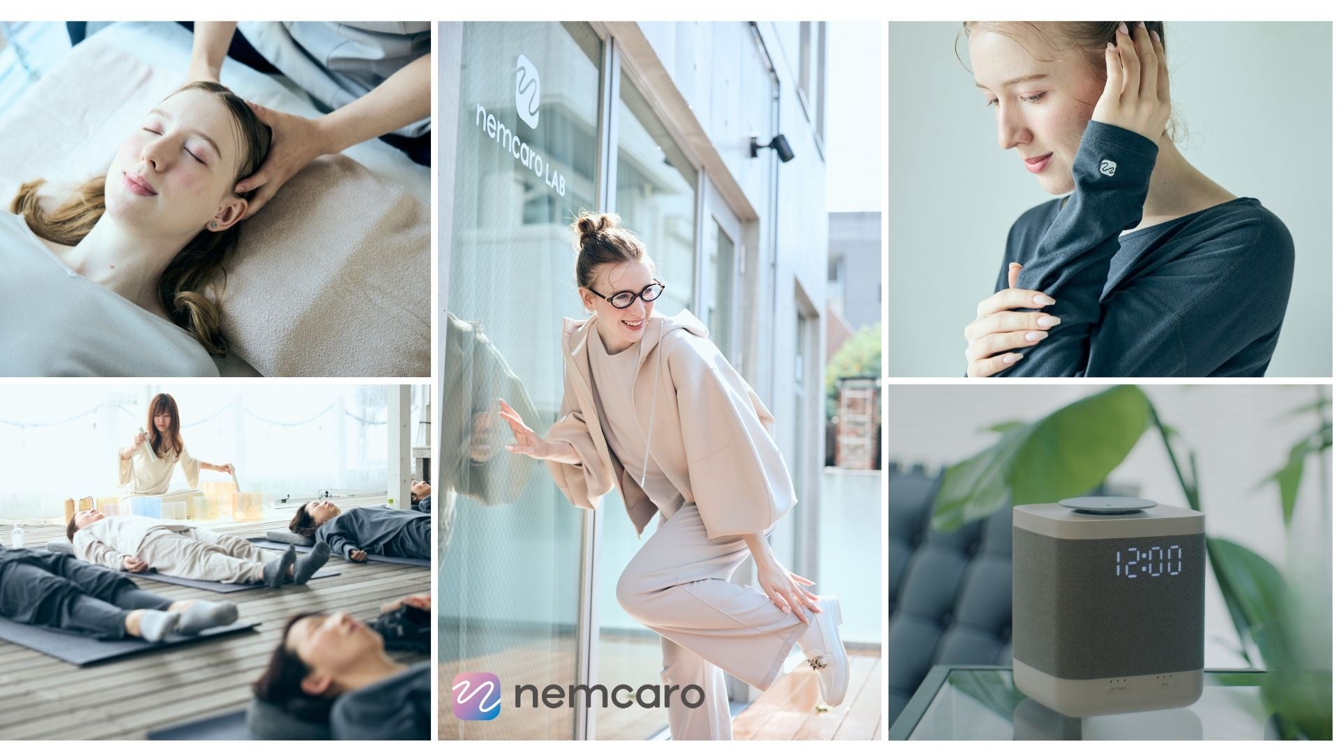 「休んだはずなのに、疲れが取れない」働き世代の眠りに寄り添う、nemcaroの限定ポップアップが渋谷で開催