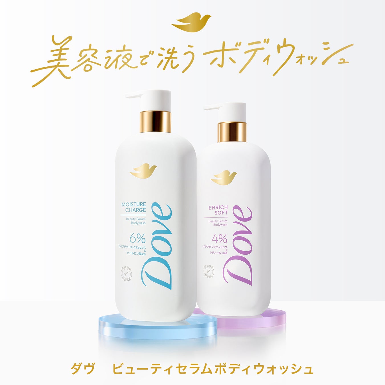 「Mimi Beauty2026年上半期ベストコスメ」第3位獲得※1の大人気ボディウォッシュからつめかえが新登場！ 「ダヴ　ビューティセラムボディウォッシュ」シリーズ つめかえ　全2種