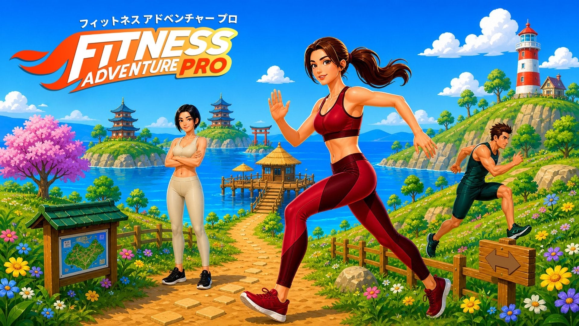 Nintendo Switch™ 向けフィットネスゲーム『FITNESS ADVENTURE PRO』9月3日配信開始！