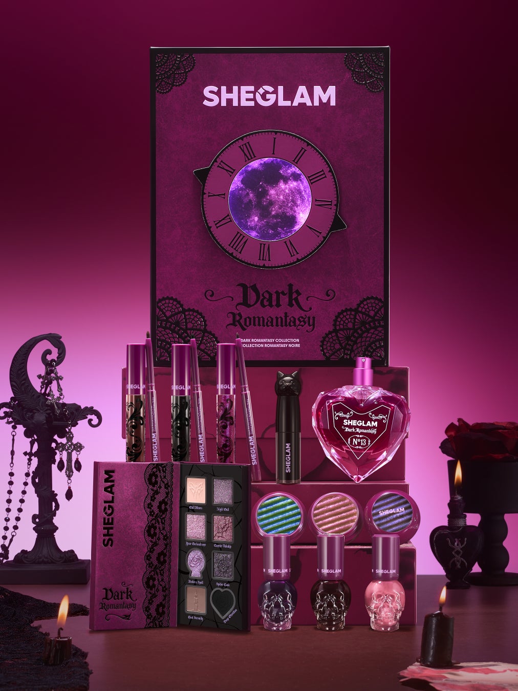 SHEGLAMから、幻想的でミステリアスなハロウィンコレクションが登場！「Dark Romantasy Collection」が2026年8月下旬より発売！