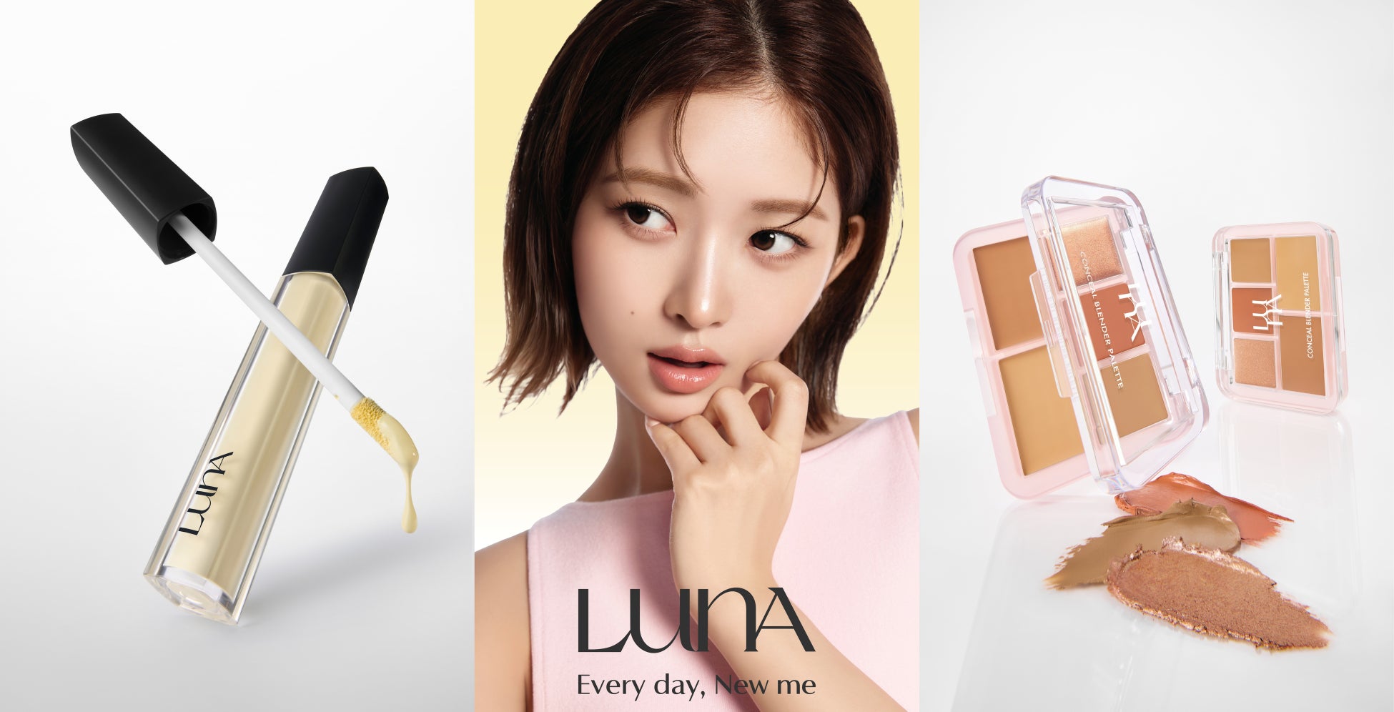 韓国メイクアップブランド「LUNA」の『ロングラスティングコレクター』、『コンシールブレンダーパレット』から新色が9月1日（火）新発売！